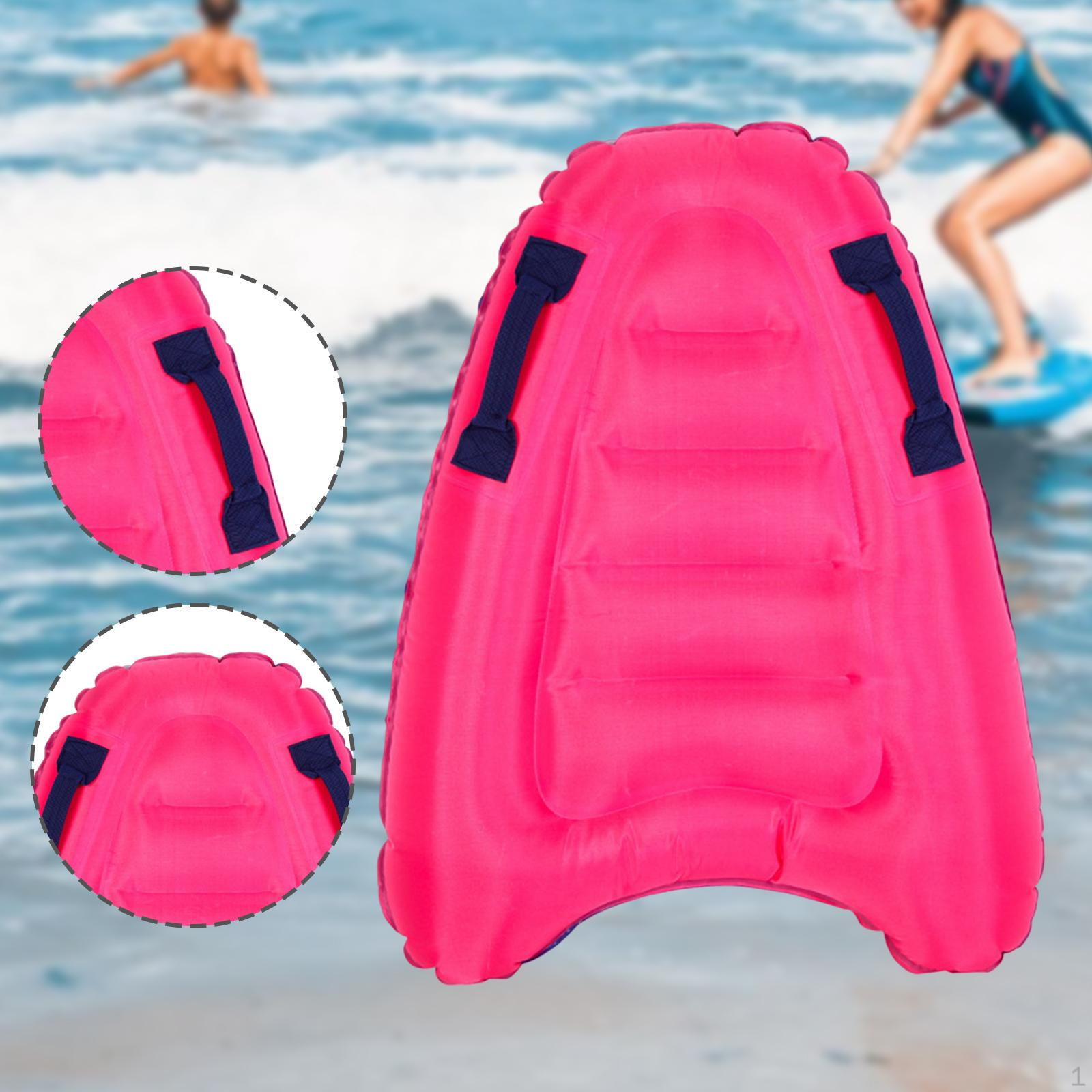 

Взрослые Детские Надувные Доски для Серфинга с Ручками Утолщенный Водный Плавник Отпуск Pink