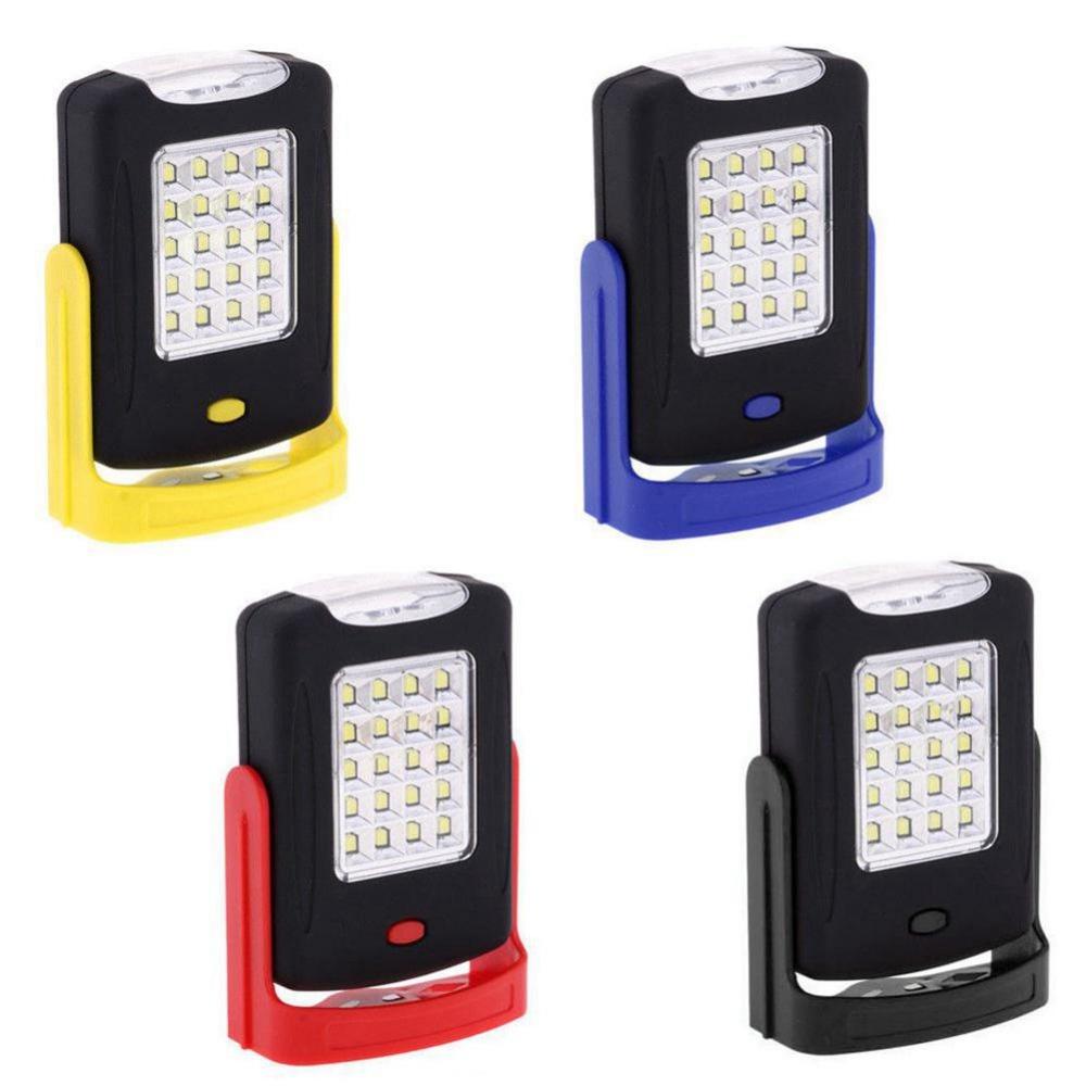 1PC LED Flashlight Work Light 360 Degree Stand Outdoor Lantern Tent Lamp with Magnetic Hook