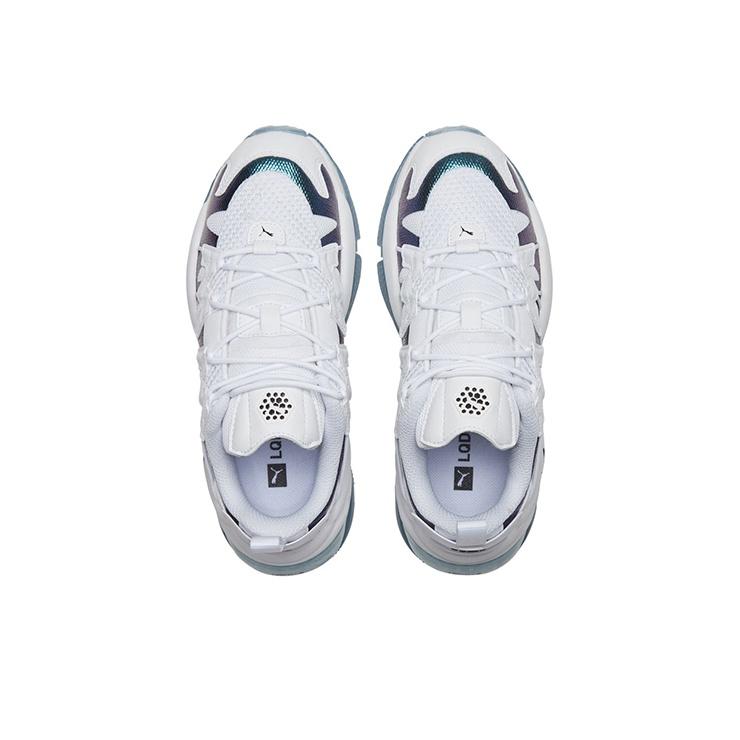 Puma Lqdcell Omega Iridescent Low Top Training Shoes Unisex Sneakers White 371463-02