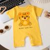 Summer Pure Cotton Baby Romper - Short Sleeve Infant Jumpsuit Onesie