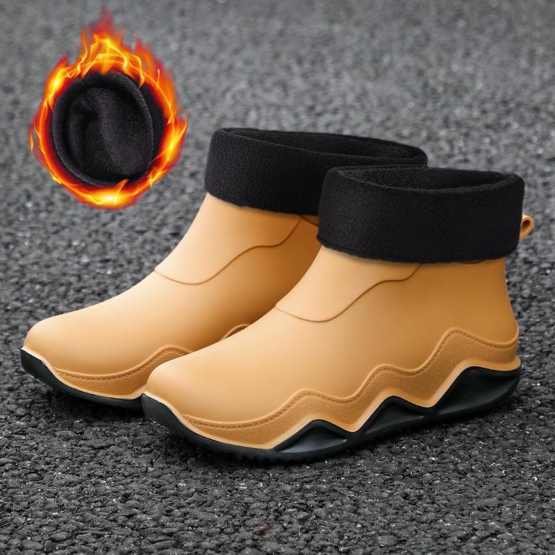 Rain Shoes Men's and Women's New Non-slip, Wear-resistant and Deodorant Rain Shoes Men's Wading Fishing Special Rain Boots Women