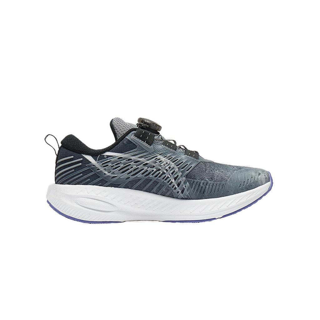 Li Ning Kids Kunpeng V2 Comfortable Non-Slip Shock Absorbing Durable Low-Top Running Shoes Kids Running Shoes Gravel-Gray Surface-Gray YKFT072-1