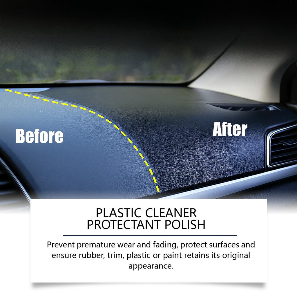 Car Plastic Care Agent Interior Dashboard Polishing Cleaner Maintenance Decontamination Stain Removal  Car Cleaning Agent 100ml