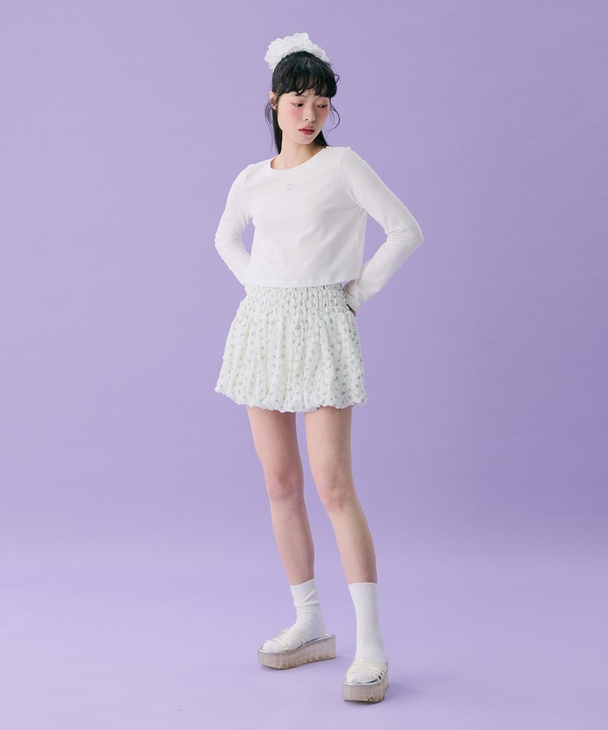 JUNEJUNE SPACE Vol12. Bow Wow Printed T_White