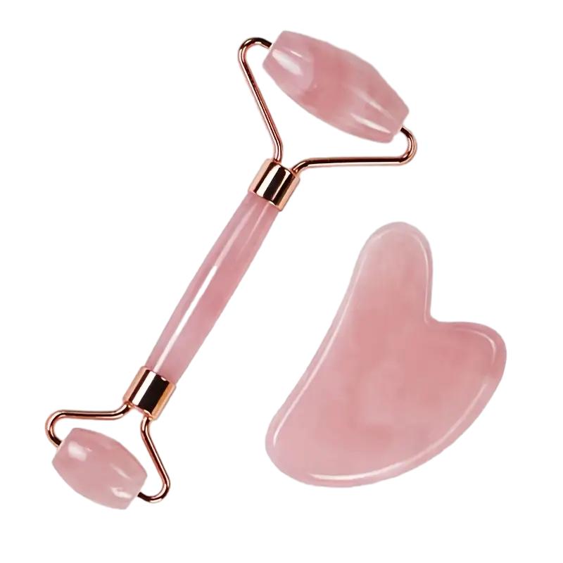 

Массажная доска Гуаша, массажер для шеи против морщин, инструмент для подтяжки кожи лица, антивозрастной ролик для лица, отекшие глаза, красота и здоровье, инструменты розовый