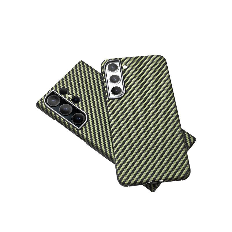 Carbon Fiber Kevlar Phone Case for Samsung S24Ultra S23/S23 Plus