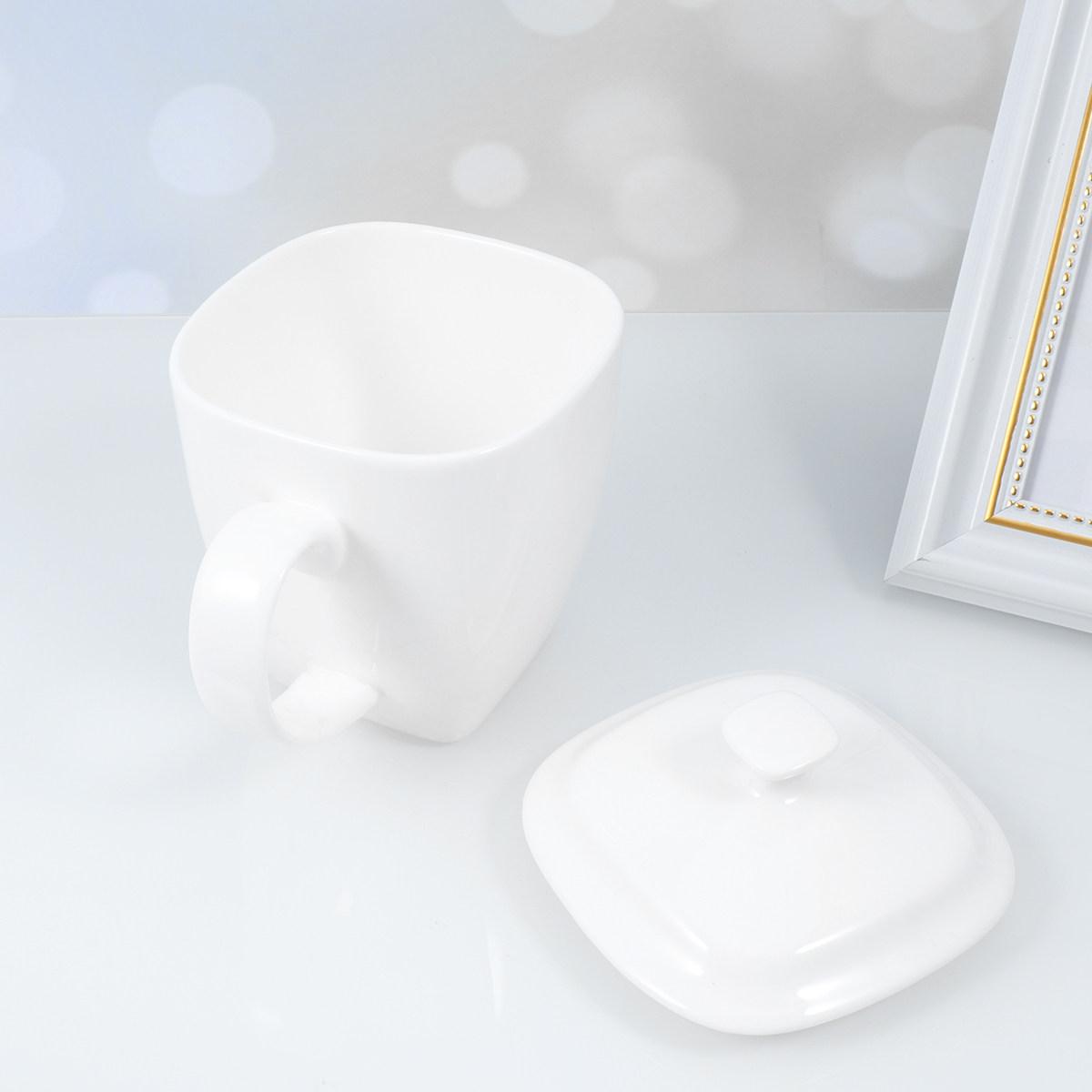 

501-600 мл Обычная кружка Высококачественная керамическая чашка для чая и кофе Удобная ручка Полированная отделка Идеальная идея подарка для семьи Керамика other