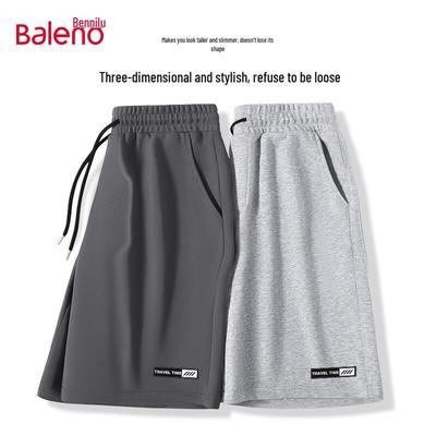Baleno Men's Heavyweight Cotton Loose Fit Athletic Shorts