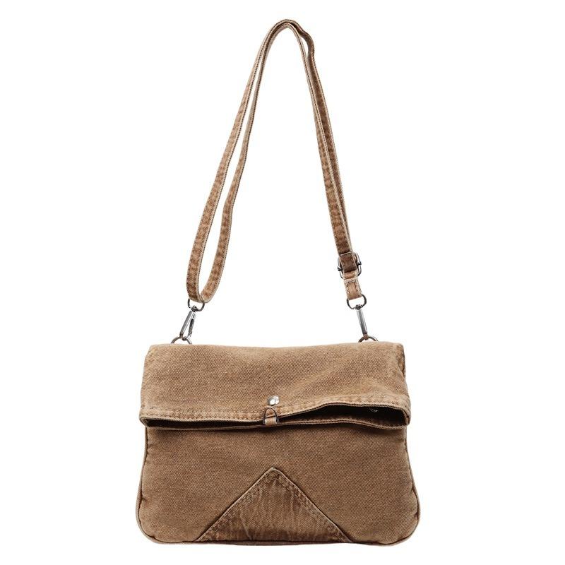 Women's Bag Messenger Bag Backpack New Casual Lightweight Shoulder Bag Denim Messenger Bag Women
