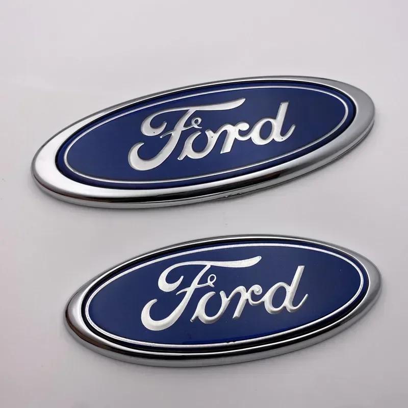 14,5 cm Emblema Distintivo per Cofano Anteriore Auto per Ford F150 Fiesta F250 Focus Mondeo Explorer Fusion Transit Edge Accessorio di Styling