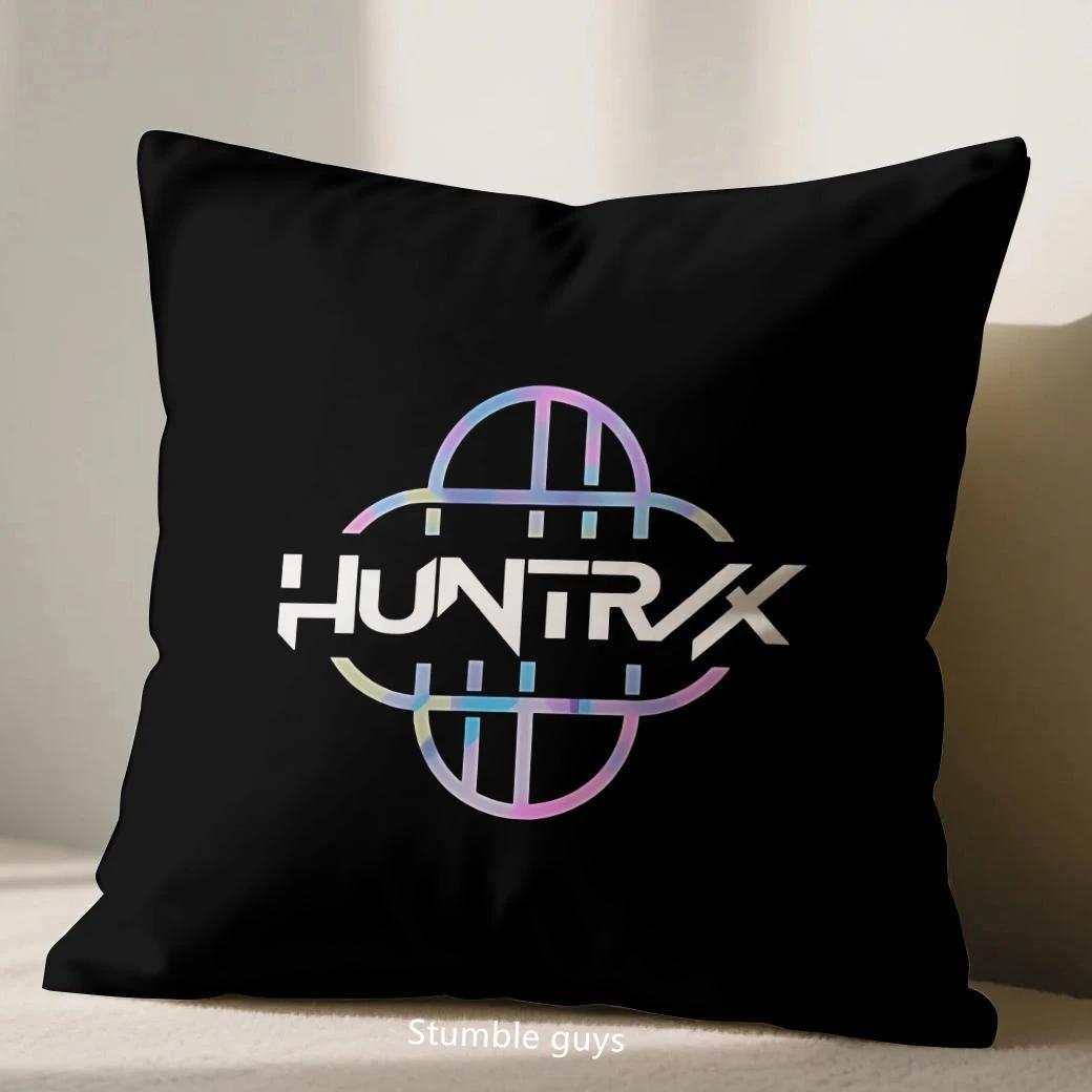 

Kpop Cushion Cover Demon Hunters Anime Sofa 45X45cm Pillowcase Soft 18x18Inch