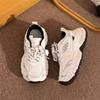 Platform dad shoes women's new fried street retro versatile Zhao Ruth height increase xl sports shoes casual