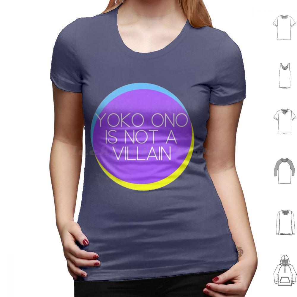 Yoko Ono Is Not A Villain Essential T Shirt 6xl Cotton Cool Tee Yoko Ono Yoko Peace The Music Ono 60s Imagine John Ringo Love