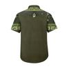 Men'S Fashionable Lapel And Shoulder Length Short Sleeved Casual Top