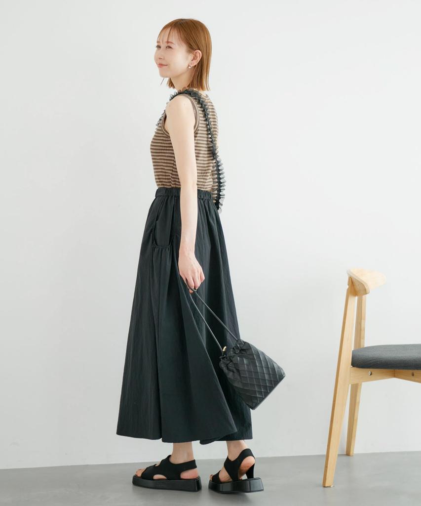 Rope Picnic Tank Brown Choose Your Length Women's Top, (23),