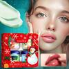 4pcs/set Christmas Lip Balm Gift Box. Anti Cracking In Autumn and Winter, Moisturizing Lipstick. Lip Care Lip Balm, Christmas Gift