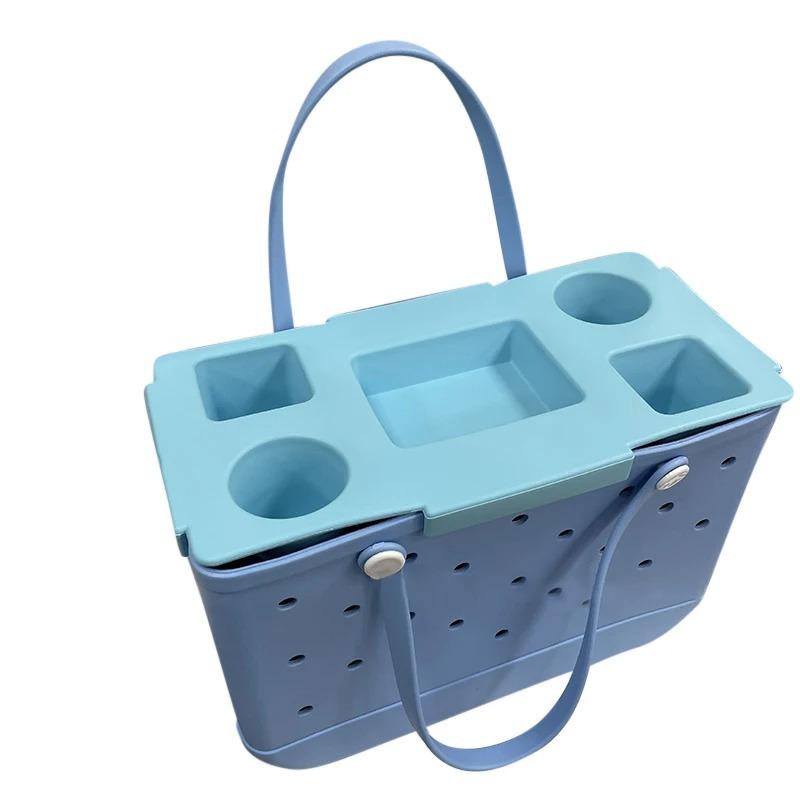 Top Cup Holder Tray Accessories for Bogg Bag X-Large Waterproof EVA & Phone Holder Fit for Stanley Cup - Organizer for Bogg Bag