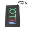 Flexibles LED-Schild 190x90mm 16x32 Auflösung Bluetooth APP-Steuerung Benutzerdefinierter Text Muster Animation LED