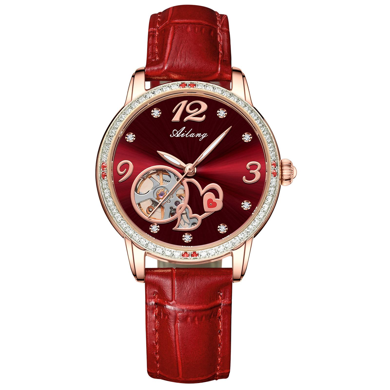 

AILANG новые женские часы автоматические механические часы женские часы модные водонепроницаемые часы