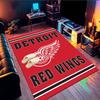 Red Wings Logo Area Rug Suitable for Indoor And Outdoor,Carpets for Kitchens, Homes, Offices, Living Rooms,Home Decor,Christmas Gift