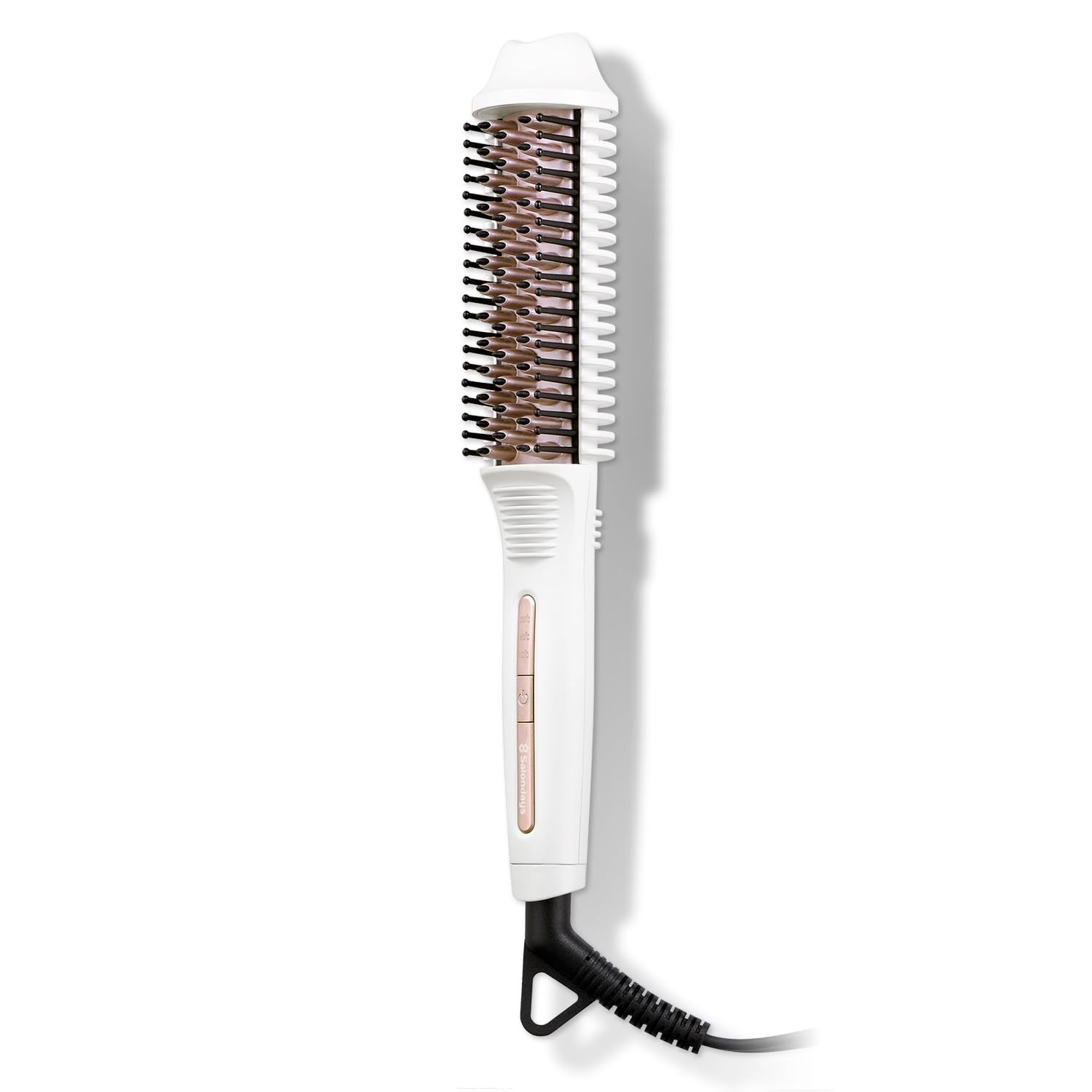 

Onedam Mini Heat Brush Hair Iron, Straightener, Curler, 2-Way, 32mm Equivalent, Portable, Easy to Use, Time-Saving, Burn-Resistant, 200°C (CBI-101)