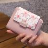 In-Stock Short Ladies' Wallet: Soft PU Leather, Sweet Korean Style with Zipper and Coin Pocket