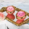 Creative Rotating Designs Flower Jewelry Holder Symbolizing Everlastings Love for Proposals and Anniversaries Storage