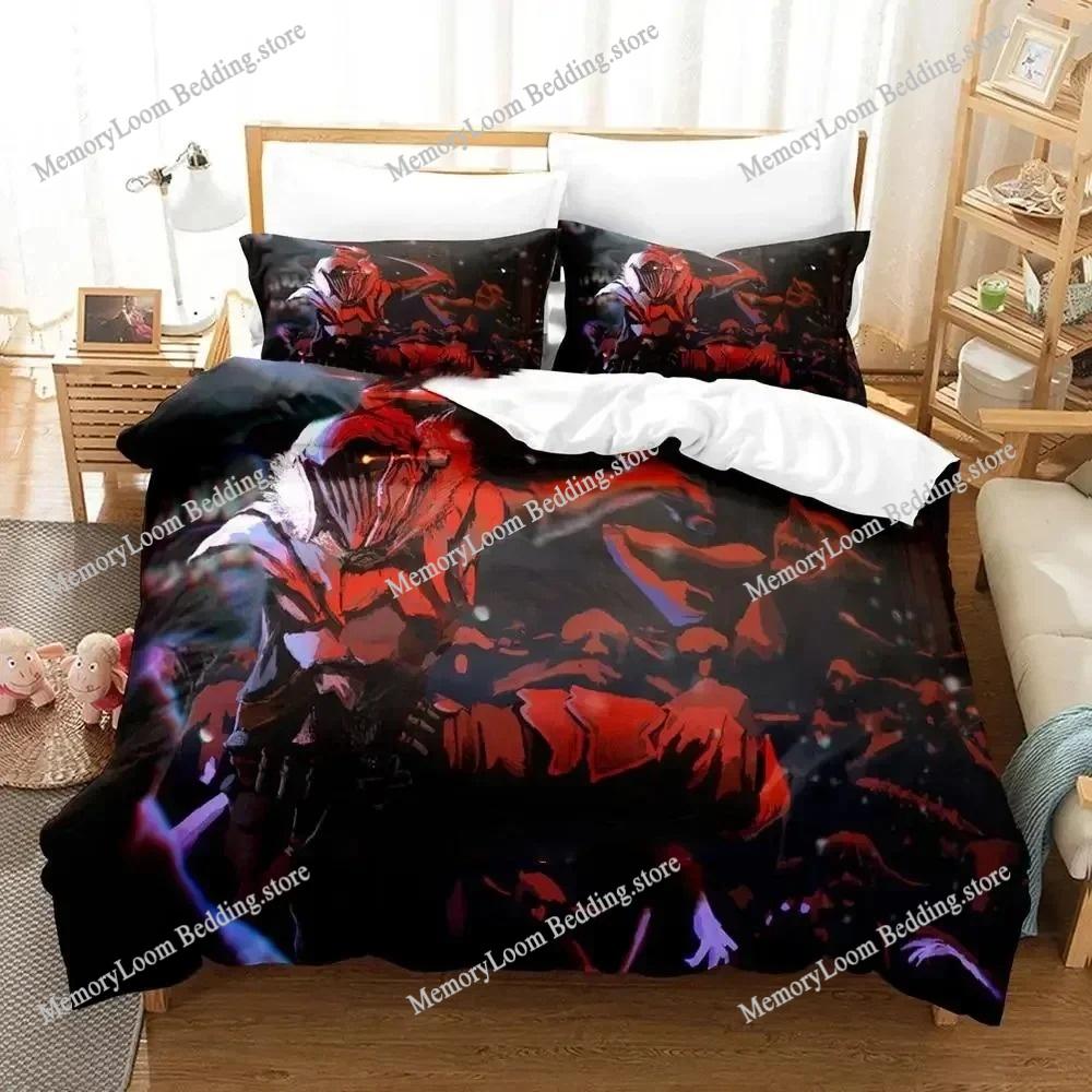 Anime Goblin Slayer Bedding Set Duvet Cover Bed Set Quilt Cover Pillowcase Comforter King Queen Size Boys Adult Bedding Set
