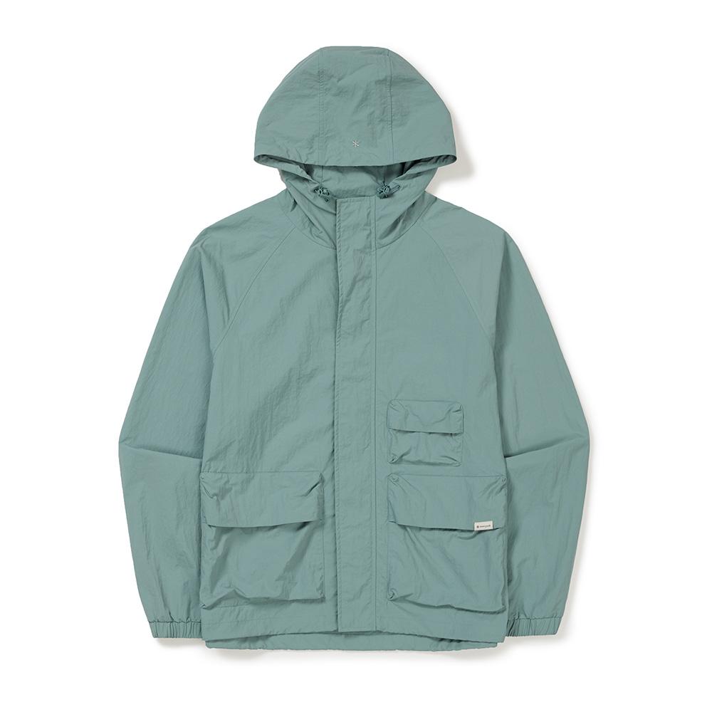 SNOWPEAK Taslan Woven Utility Windbreaker Royal Mint (S24MMLWB56)