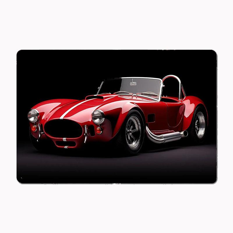 Shelby GT350 Boss Mustang Classic Cobra Racing Car Metal Poster Sign Club Mural Wall Art Plaque Tin Room Decoration Home Decor