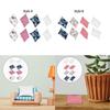 8 Pieces 1:12 Dollhouse Pillow,Simulation Life Scene Sofa Bed Accessories,Living Room Miniature