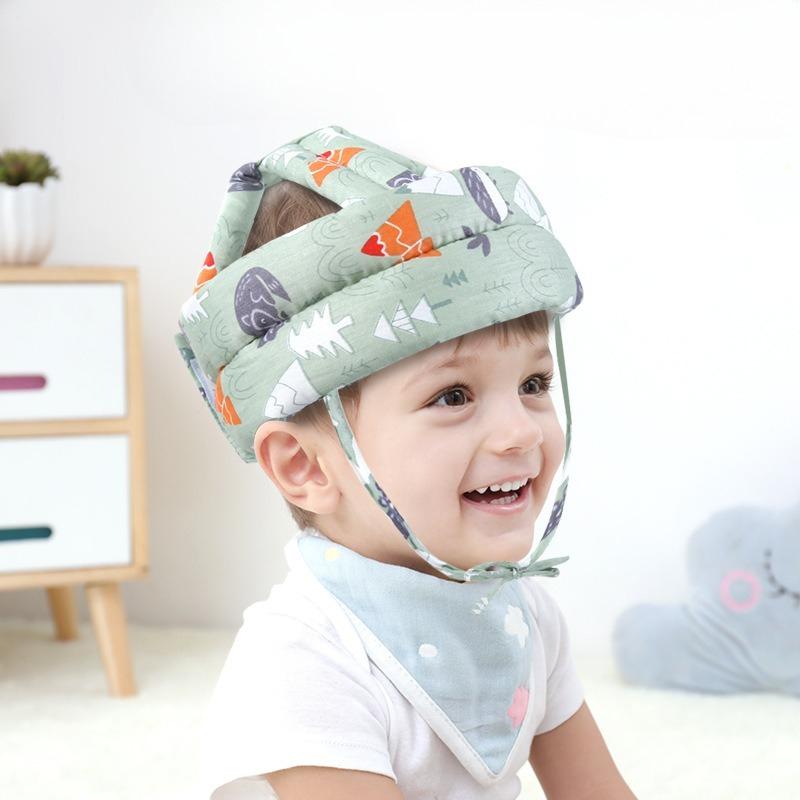 Anti-Sturz Baby Kopfkissen Anti-Sturz Gerät Kopfschutzpolster Sommer Anti-Stoß Kopf Laufen lernen Baby Säugling Kleinkind Hut