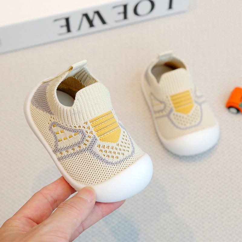 Breathable Spring & Autumn Mesh Toddler Shoes: Soft, Anti-Collision, Unisex, Trendy for Indoor & Outdoor Use