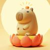ADM Capybara Night Light Cute Cartoon USB Rechargeable LED Lamp Newborn Bedside Touch Light Christmas Stuffer for Toddler Bedroom Decor