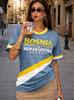 2026 Women men Cheerleaders Bosnia fans Y2k Tops Men Women Soccer O-Neck Short Sleeve Jersey T-Shirt Casual Tees Hip Hop T-Shirt