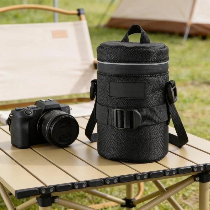 Waterproof Camera Lens Case Pouch With Thick Padding For DSLR Camera Lens Bag Compactly Design For Outdoor Photography