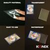 Protège-cartes - KONIX - Standard Sleeves - 100 Pochettes - Compatible Magic The Gathering, Pokémon - Transparent