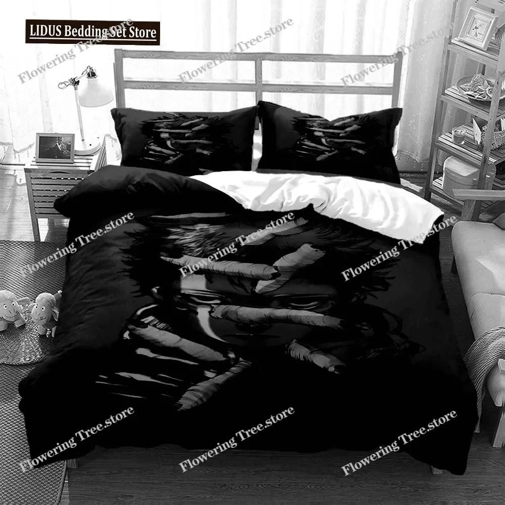 Jujutsu Kaisen Digital Print Polyester Bedding Sets Covers Boys Duvet Cover Set For Teens Bedding Set 025