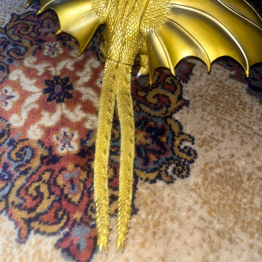 Used King Ghidorah Soft Vinyl 2001 Bandai original