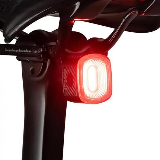 ROCKBROS Bike Smart Taillight Auto Brake Sensing Rear Light Waterproof LED US