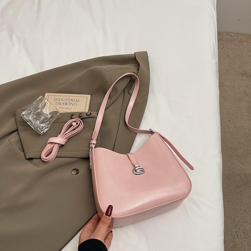 Small bag women's new summer versatile simple shoulder messenger bag is now popular bucket bag