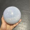11cm Natural Blue Celestite Crystal Sphere Quartz Ball Healing Meditation