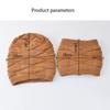 Outdoor Women Men Knitted Wool Hedging Caps Millinery Hats Scarf Set Beanies Caps