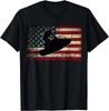 Jet Ski Shirt with American USA Flag Jetski Clothes Gift Unisex T-Shirt