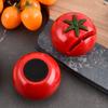 Creative and Cute Tomato Mini Knife Sharpener, Household Manual Portable Tomato Knife Sharpener, Kitchen Quick Whetstone