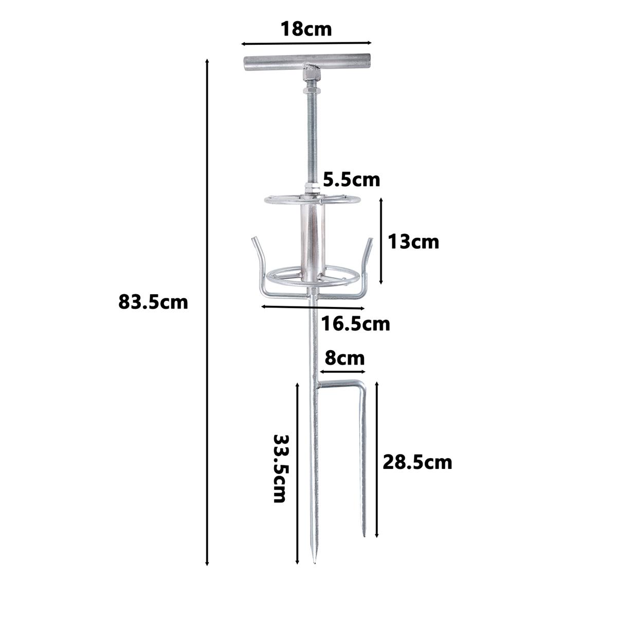 

1Pc Garden Pesticide Spraying Irrigation Pipe Dragging Tool Orchard Agriculture Watering Pipe Pulling Artifact Lazy Spiked Rack