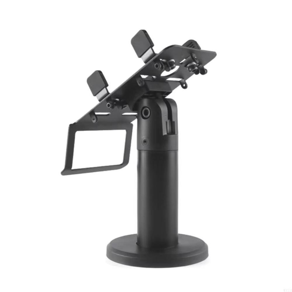 

Universal Credit Card Terminal Stand Adhesive Installation 360 Degree Rotation Cashiers Counter Display Rack Screw-in чёрный