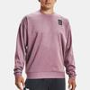 Under Armour Recover Crew Neck Loose Training Sweatshirt Men Sweatshirt Mallow-Pink 1361757-699