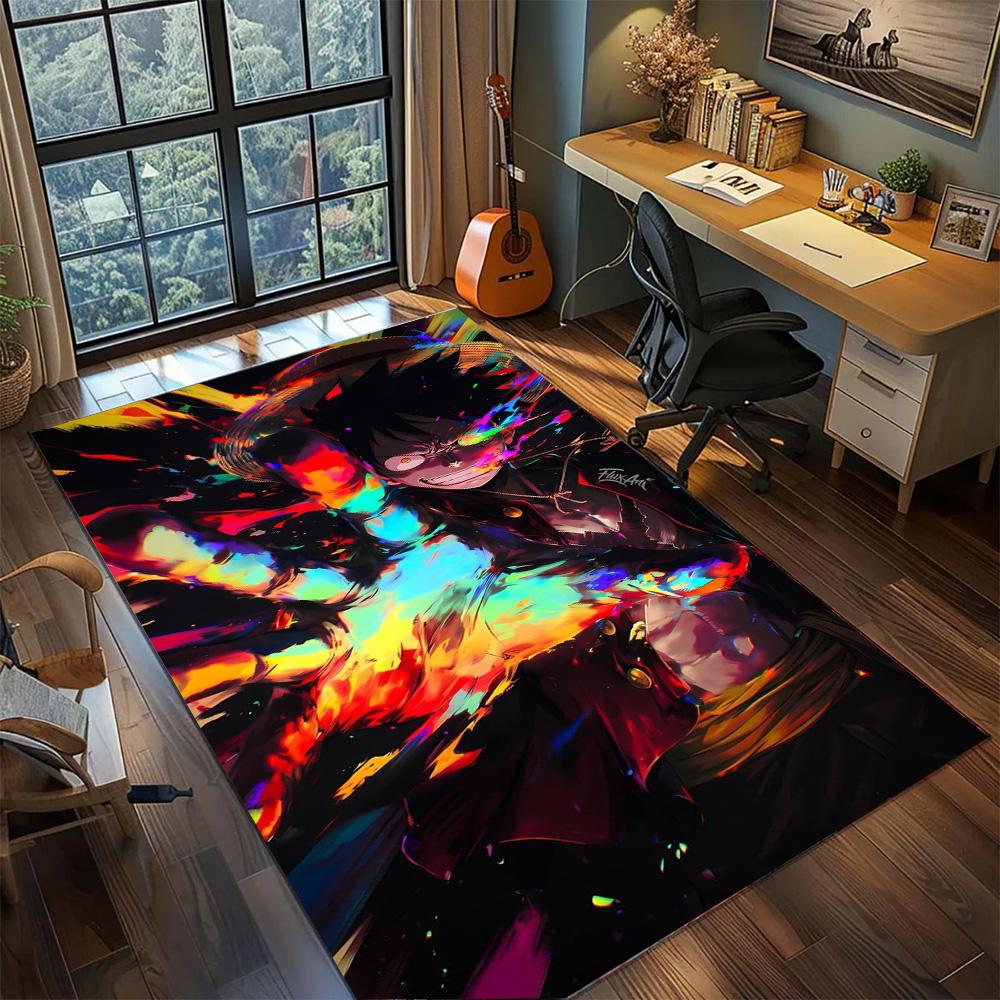 

Luffy Non Slip Household Ornament Rug, Large Area Washable Carpet Floor Mat Gamer Bedroom.-TING 60x90cm
