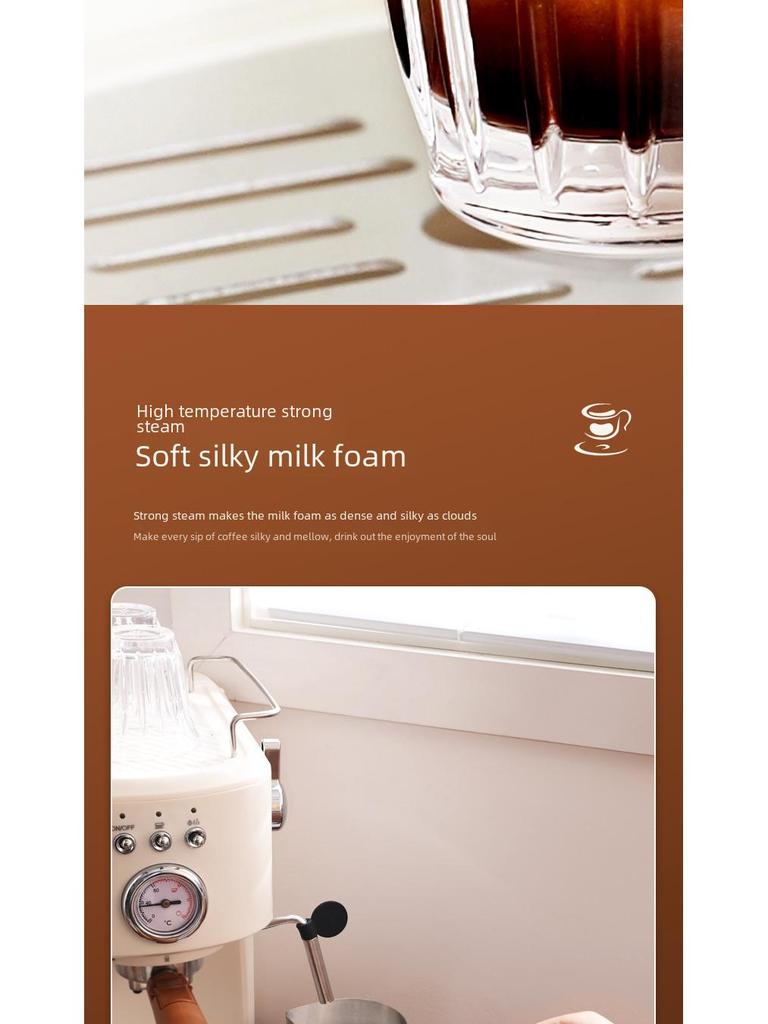 Espressor cu capsule Konka: Espressor de cafea de uz casnic, semi-automat italian